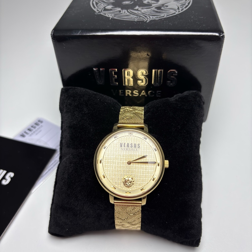 Versus Versace Gold-Tone Watch
